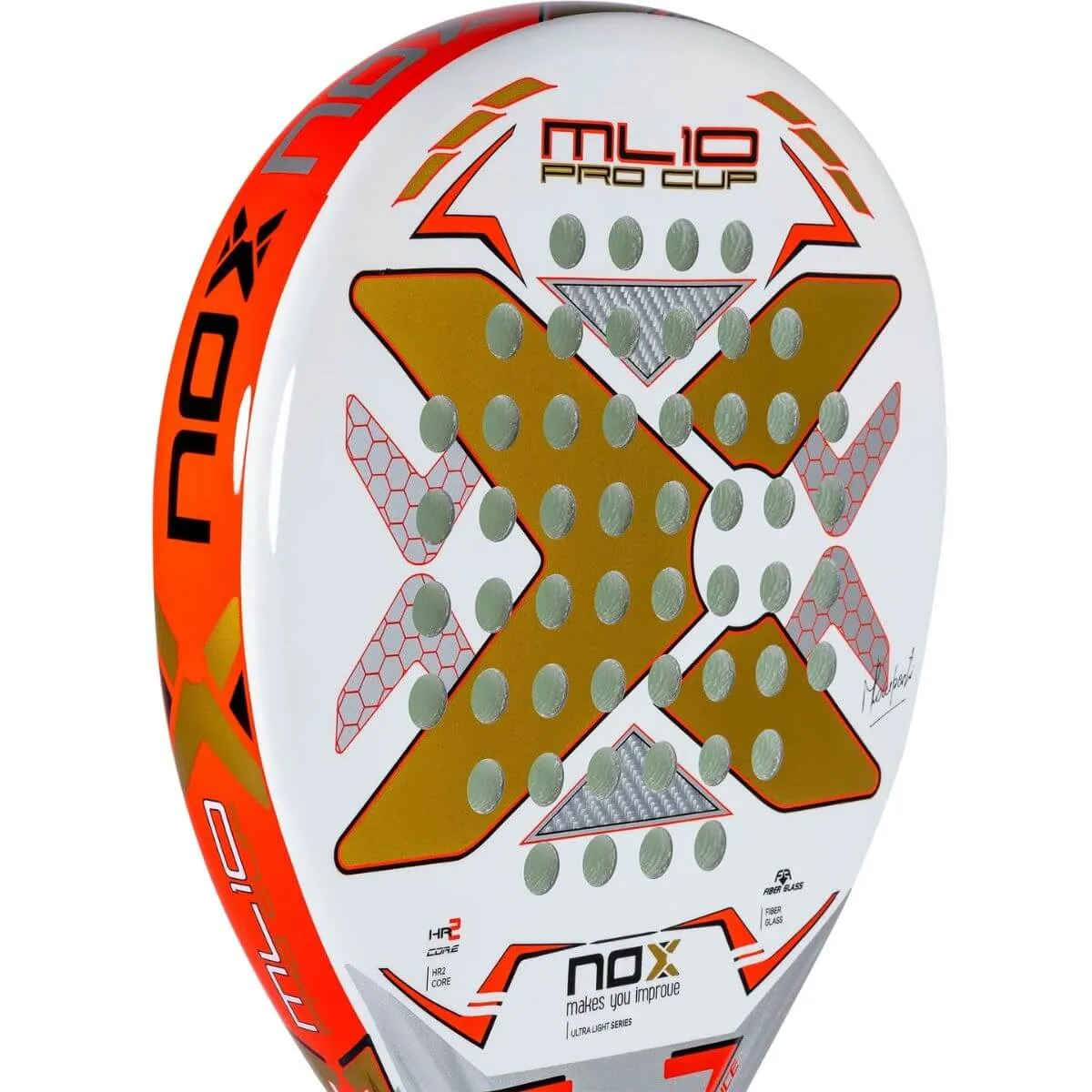 Pala Pádel Nox ML10 Pro Cup Ultralight 2023 Blanca