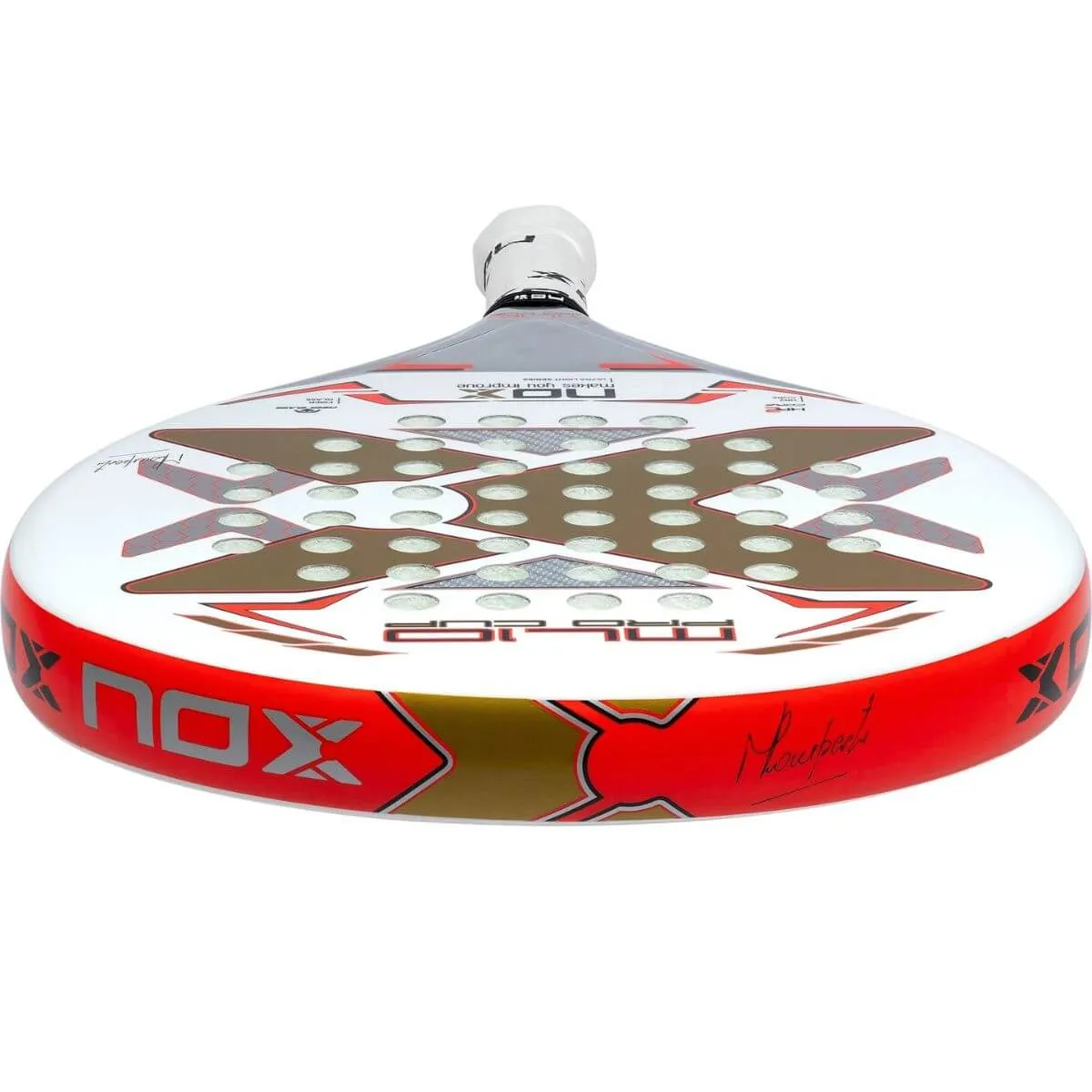 Pala Pádel Nox ML10 Pro Cup Ultralight 2023 Blanca