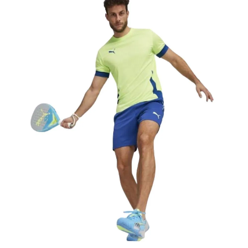 PANTALÓN CORTO PUMA INDIVIDUAL PÁDEL TRAINING. BLUE 93917822