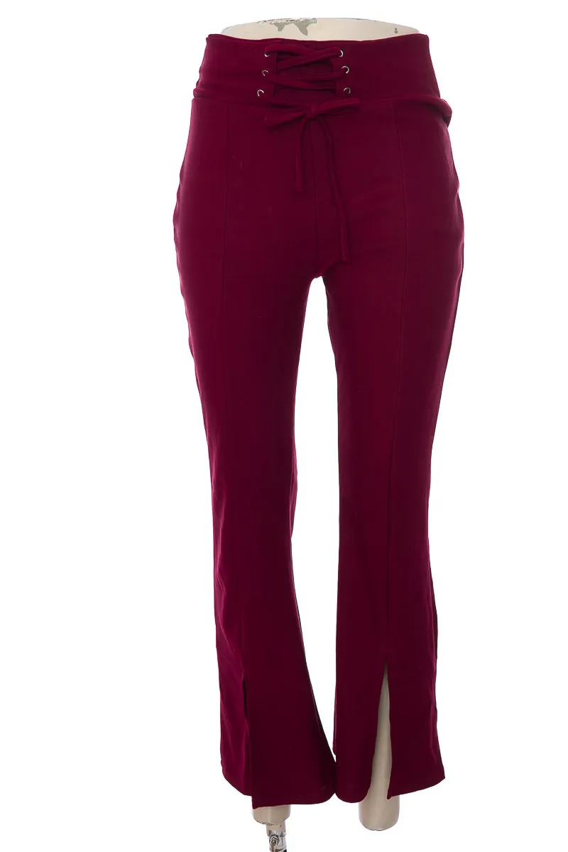 PANTALóN COLOR VINOTINTO  CLOSEANDO