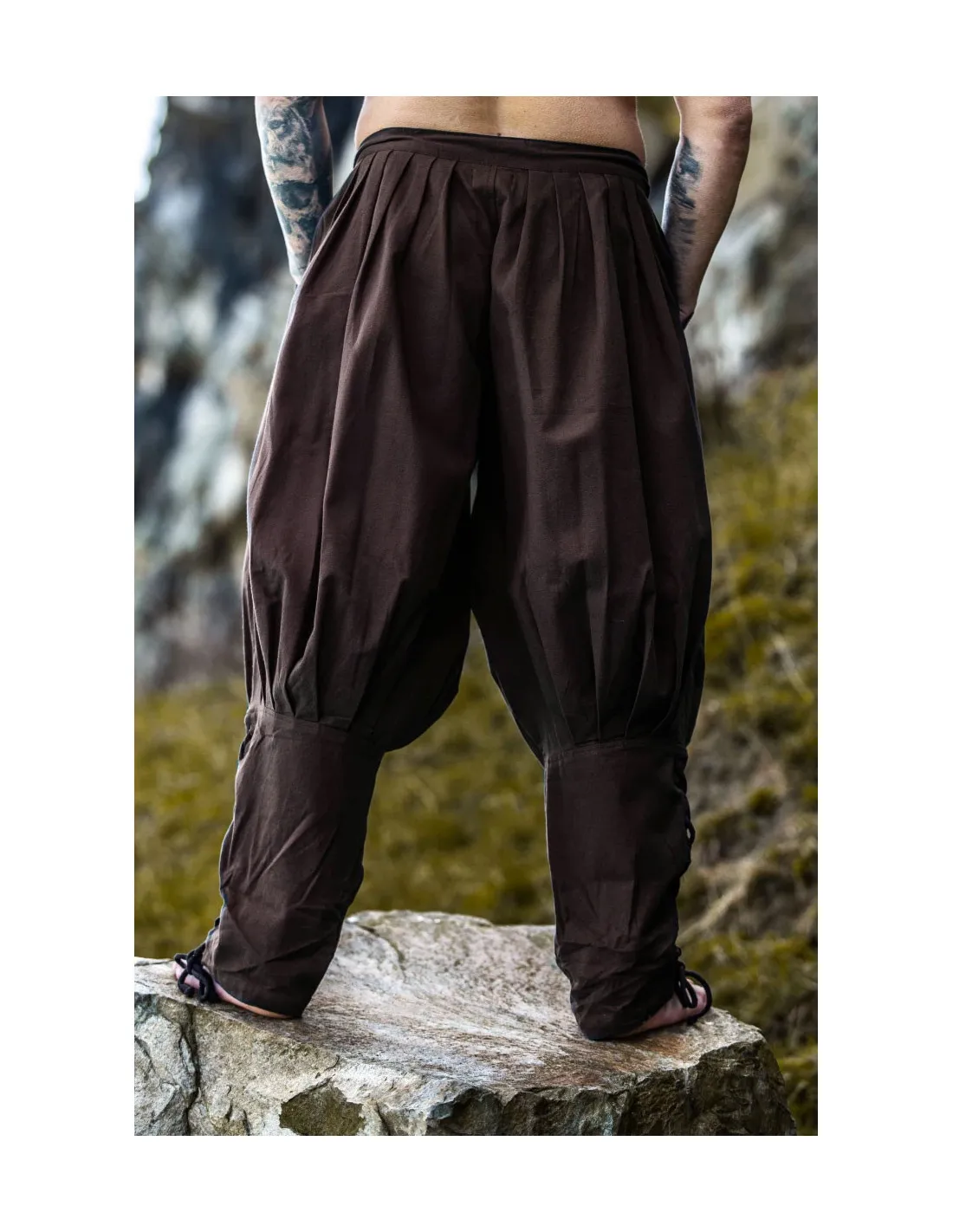 Pantalón Vikingo Algodón Norman, Marrón