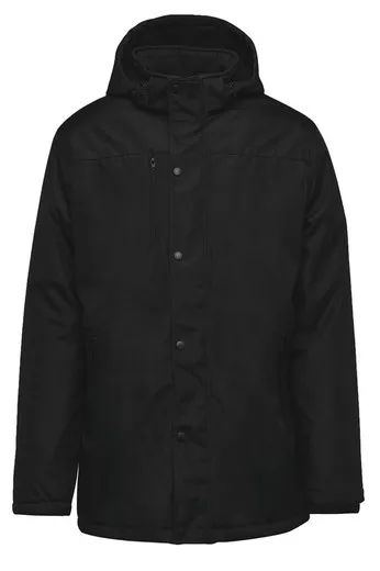 Parka con capucha desmontable