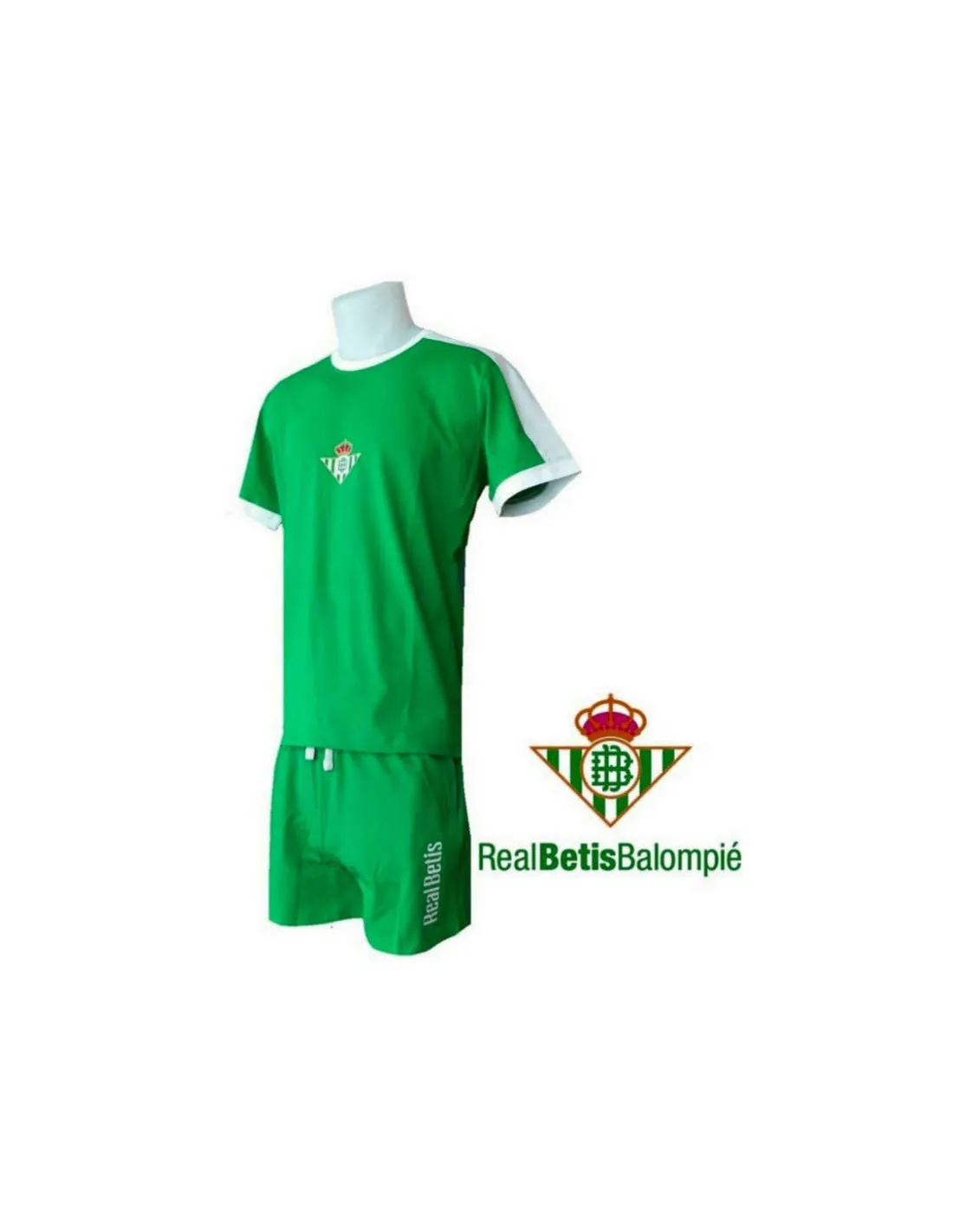 Pijama Real Betis Infantil manga corta