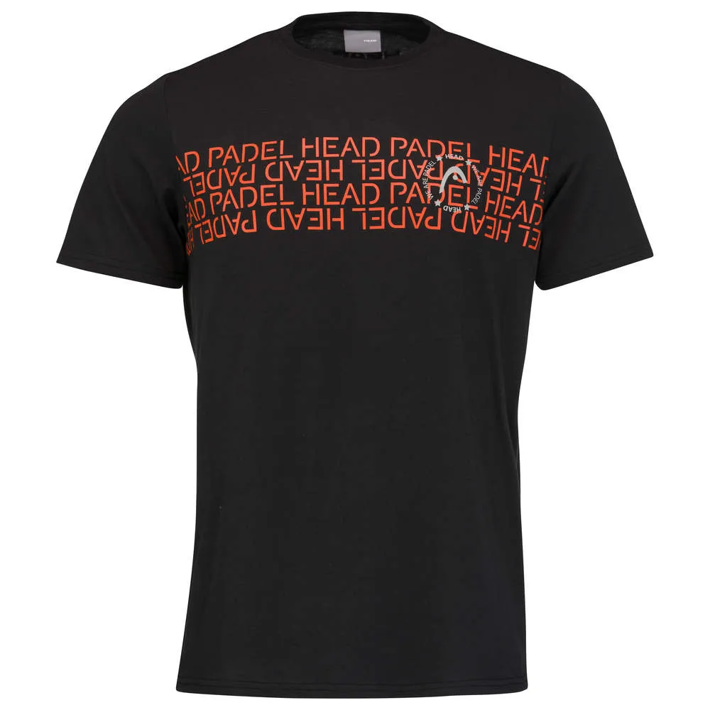 POLERA PáDEL HOMBRE HEAD PADEL SPW TSHIRT NEGRA
