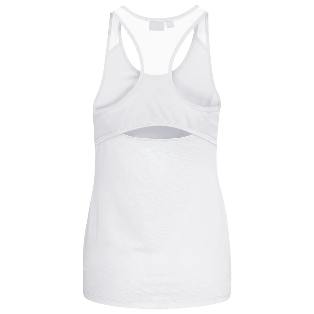 Polera Sin Mangas Tenis/Pádel Mujer Head Spirit Tank Top Blanca