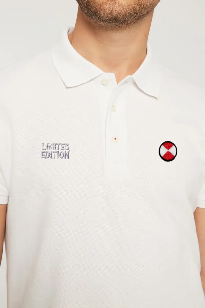 Polo de hombre TOPGUN blanco
