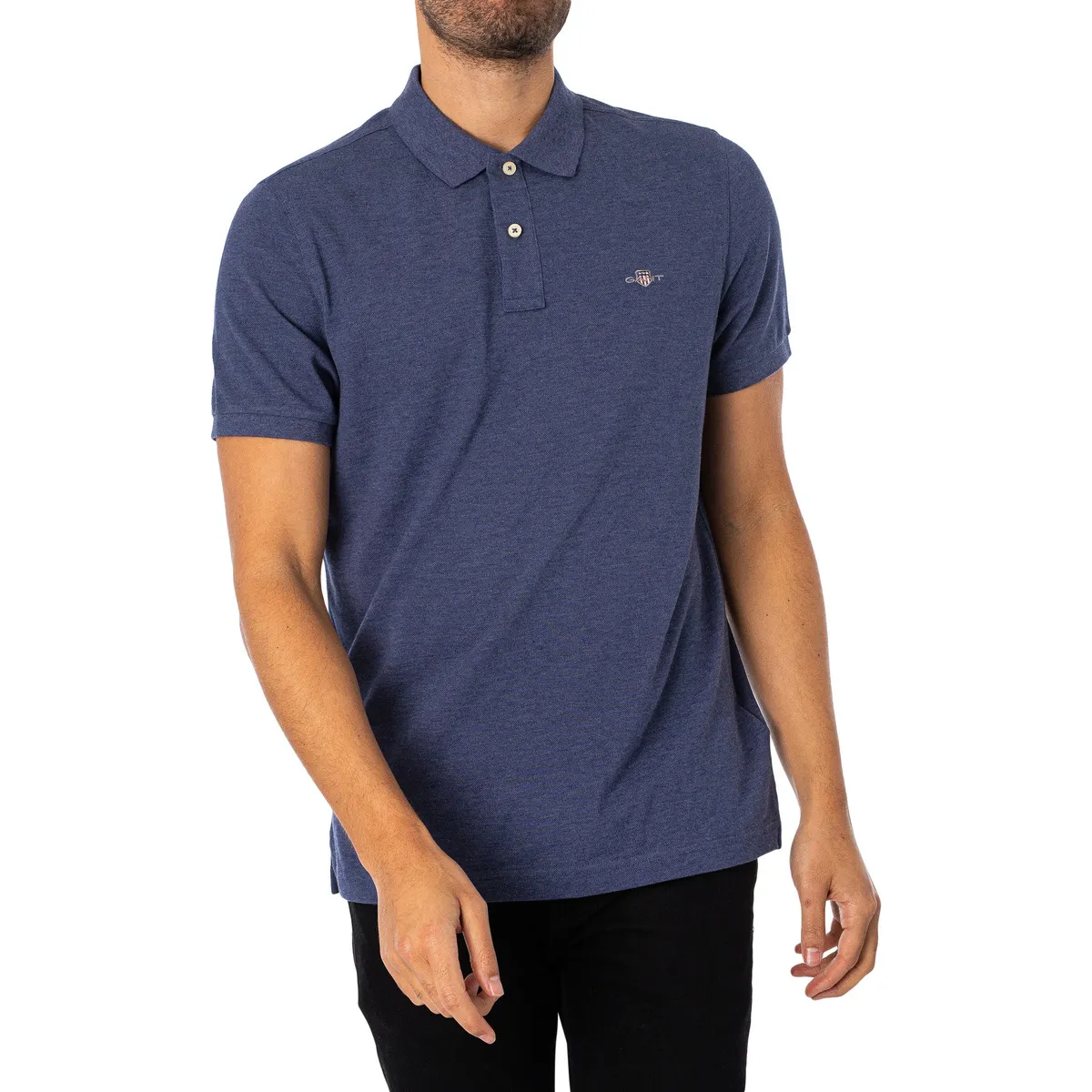 Polo De Piqué Con Escudo Regular