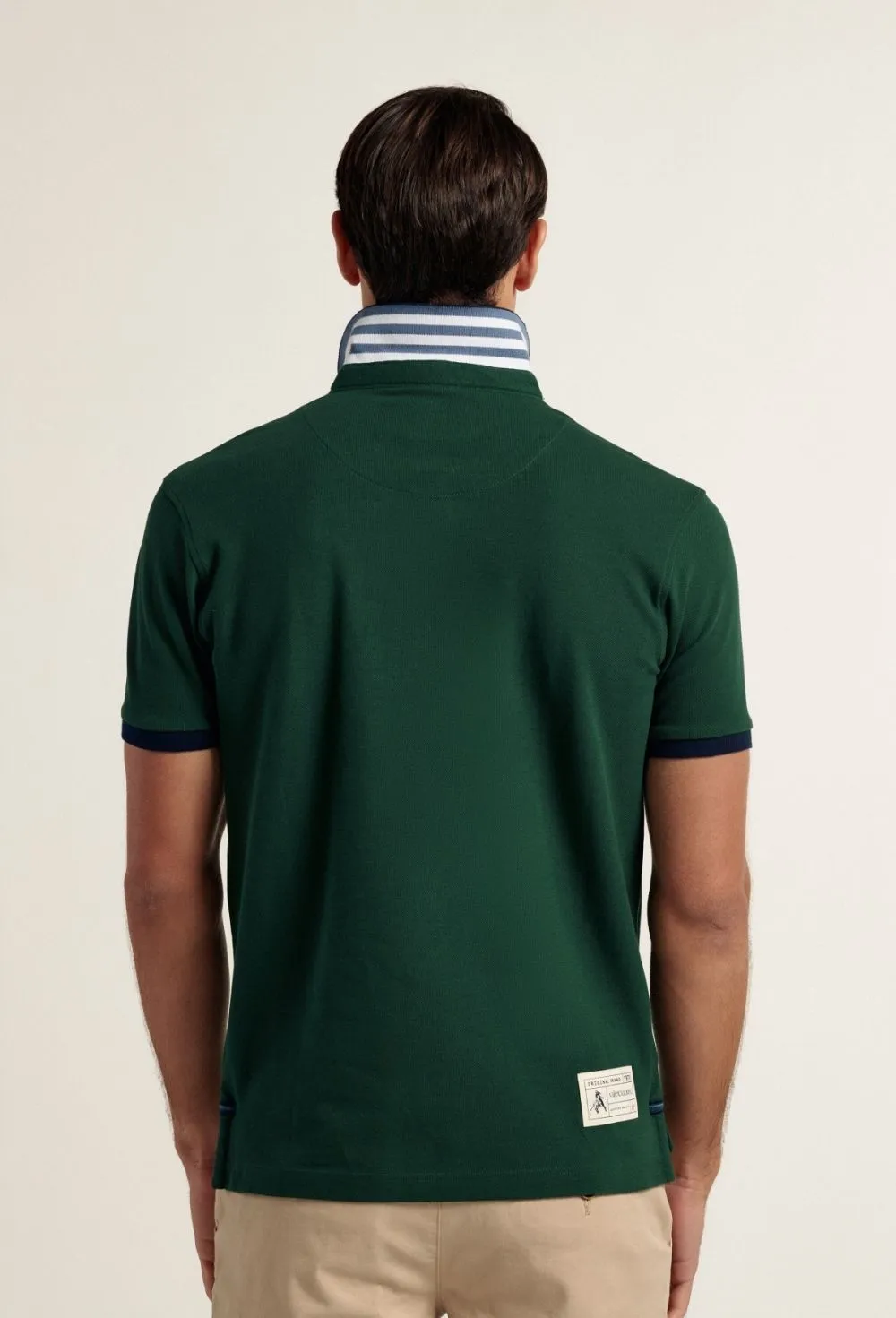 Polo escudo verde