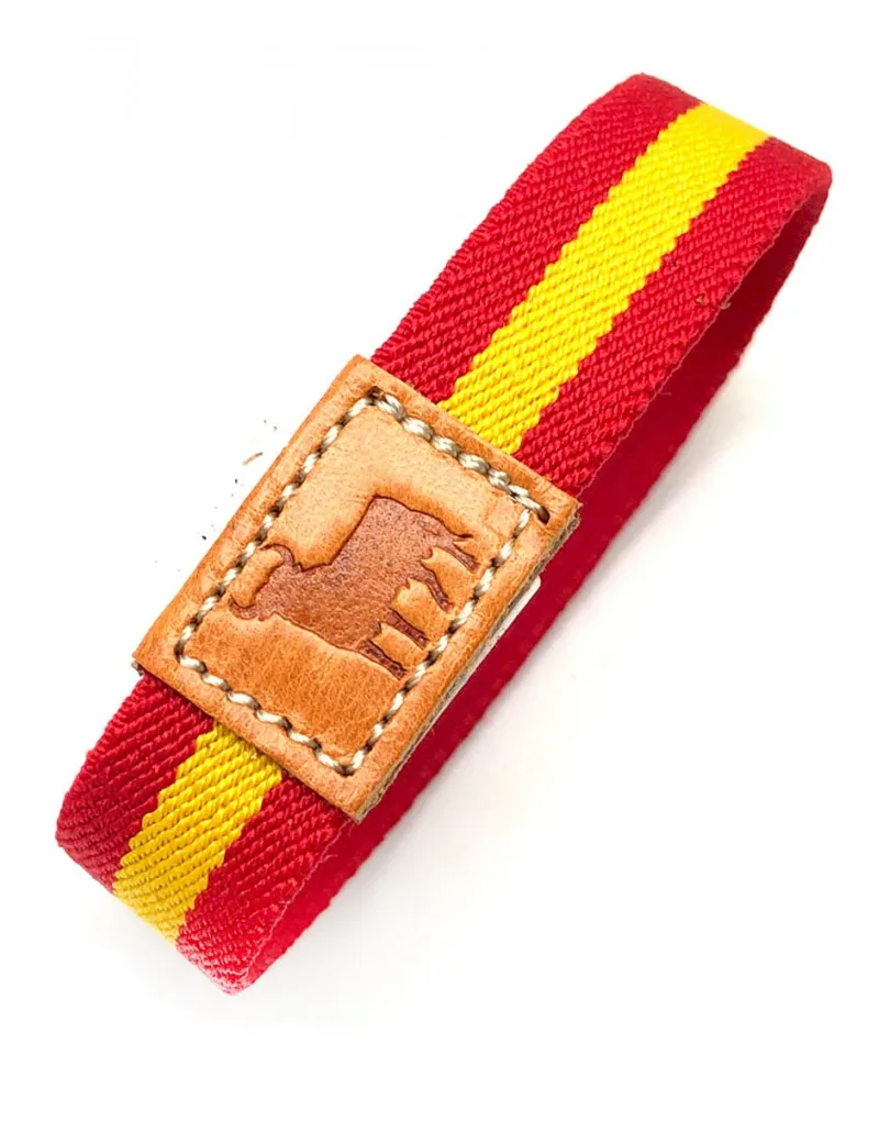 PULSERAS DE HOMBRE ORIGINALES CON LA BANDERA DE ESPAÑA