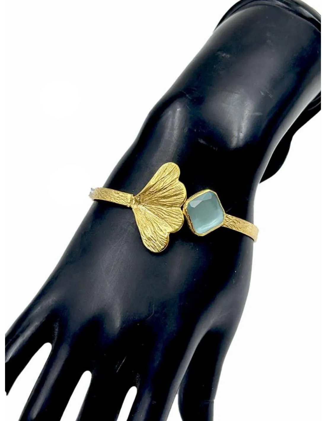 PULSERAS DORADAS Y AZUL AGUA PARA BODAS Y BAUTIZOS