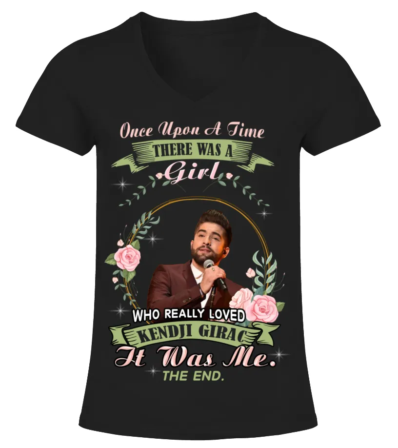 REALLY LOVED KENDJI GIRAC Camiseta cuello pico Mujer