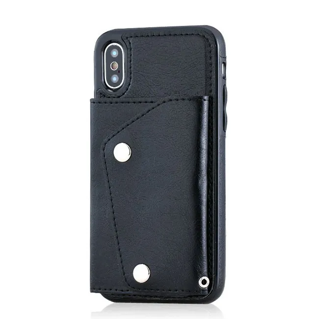 RETRO MULTIFUNCTIONS HATTERRESISTANT MOBILE PHONE CASE SUPPORT CARD IPHONEX CASES