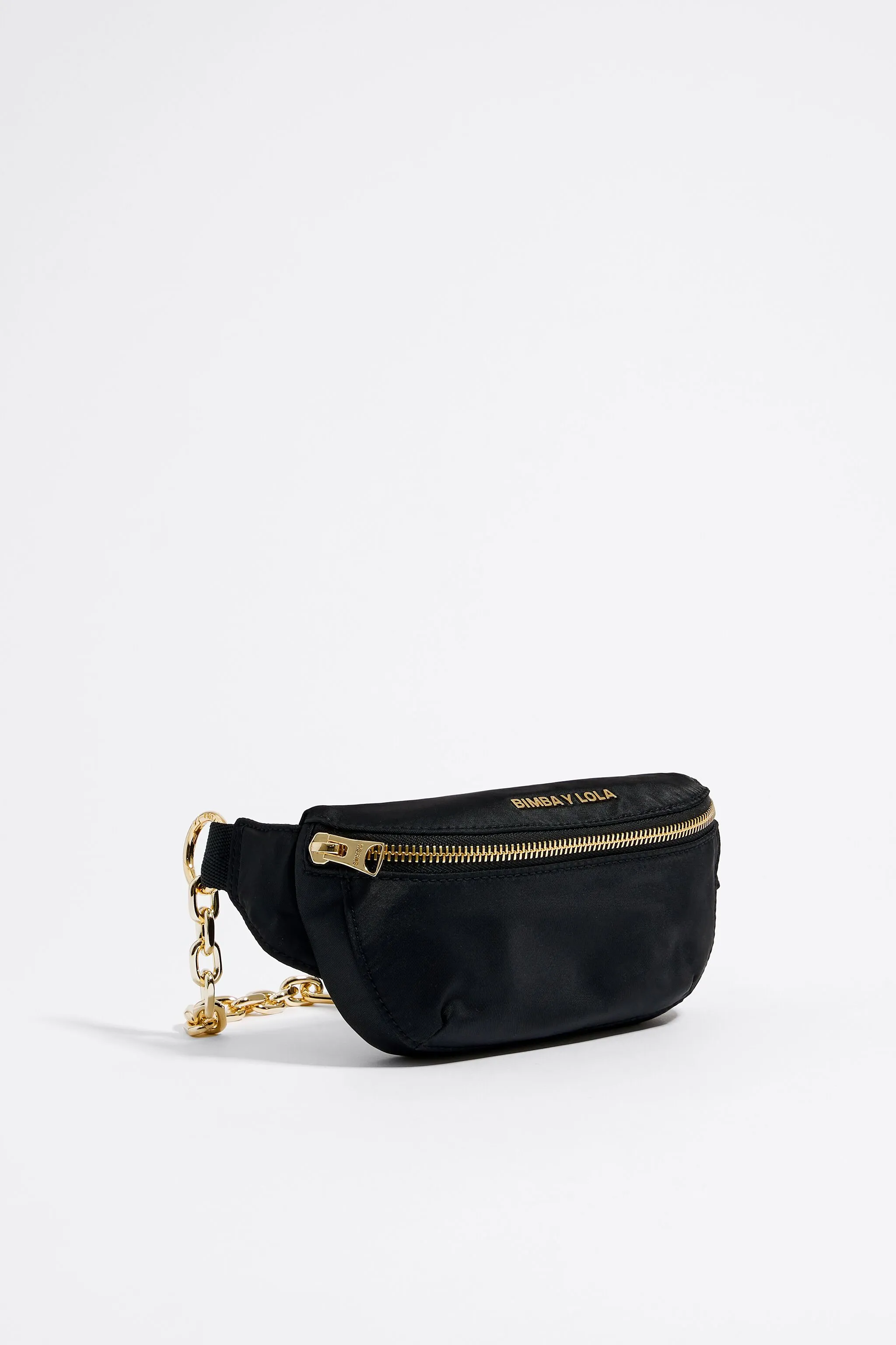 Riñonera nylon negra