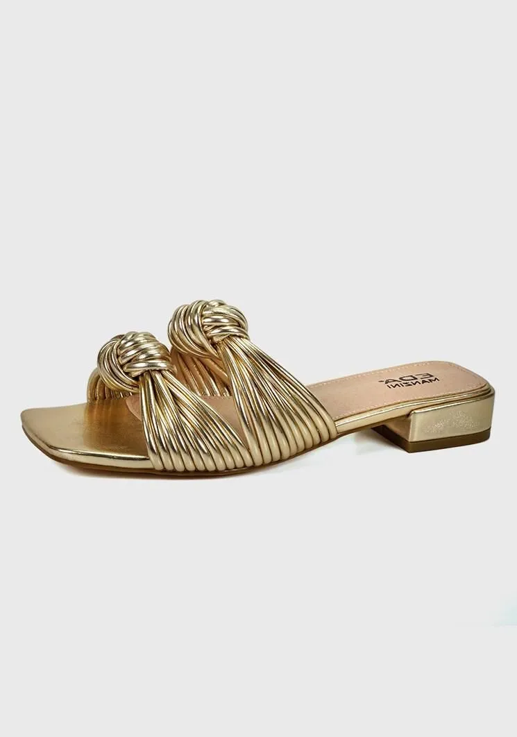 Sandalia Nadic Dorado