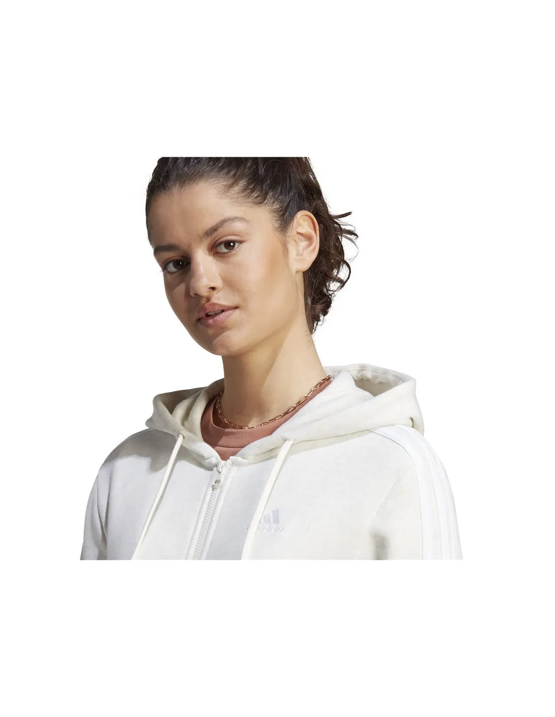 Sudadera adidas 3S Fl Fz Hd Mujer