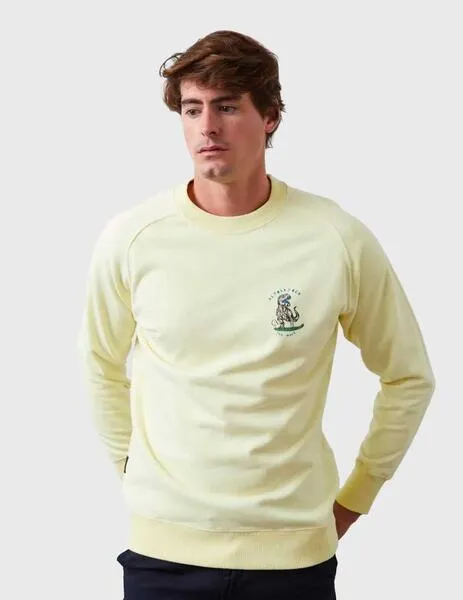 Sudadera Altonadock amarilla para hombre