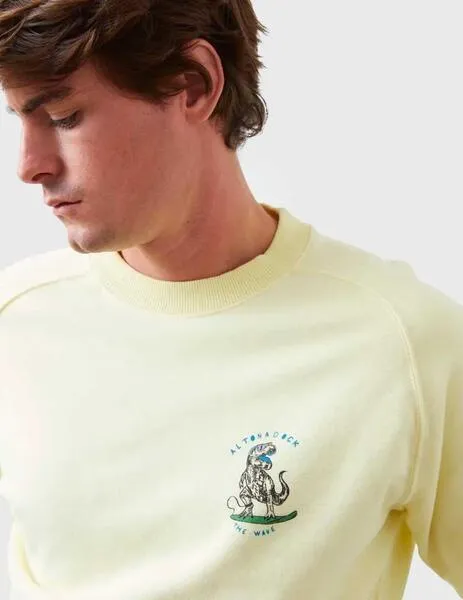 Sudadera Altonadock amarilla para hombre
