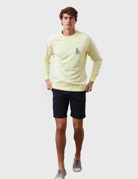 Sudadera Altonadock amarilla para hombre