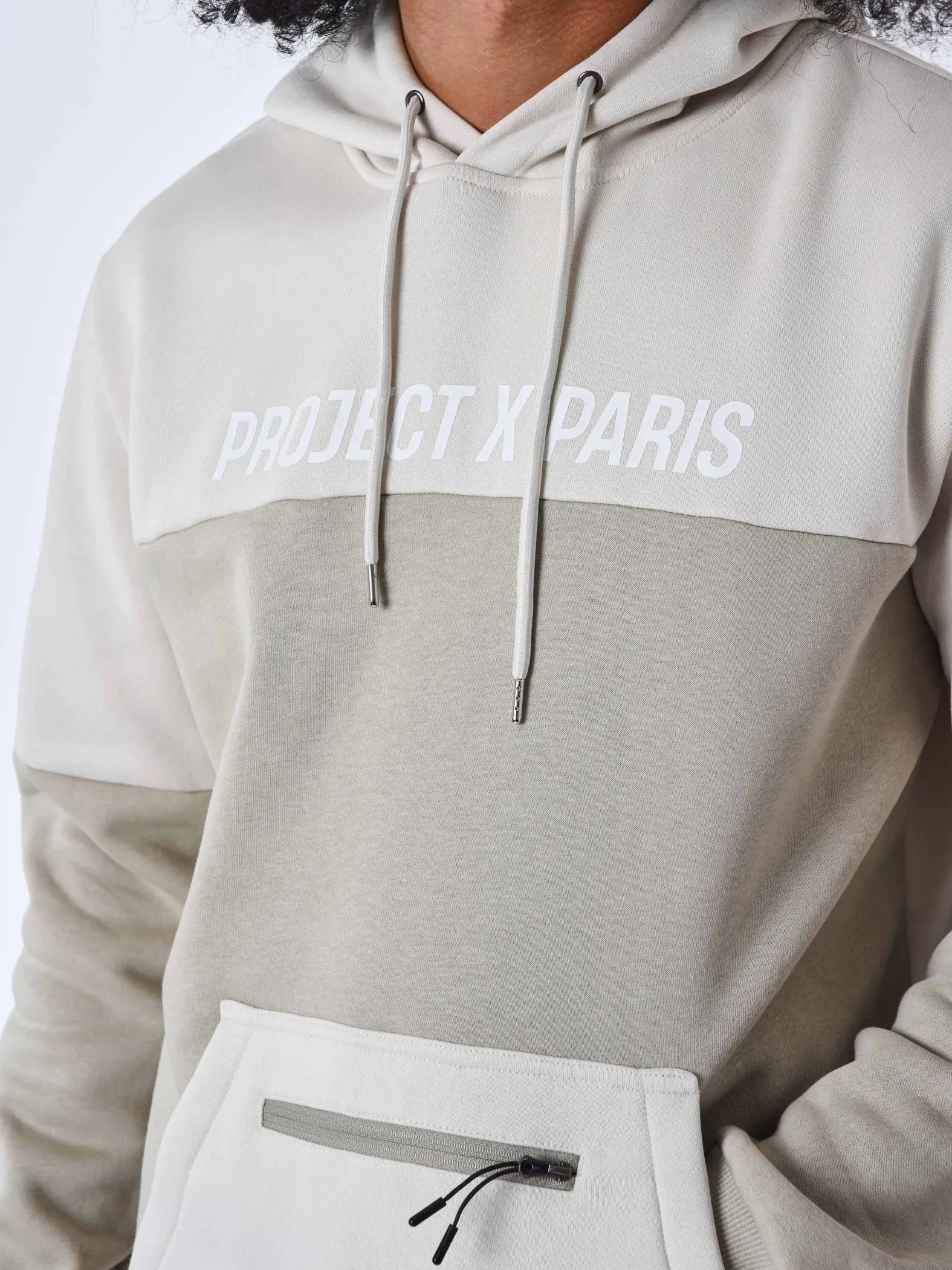 Sudadera con capucha Colourblock