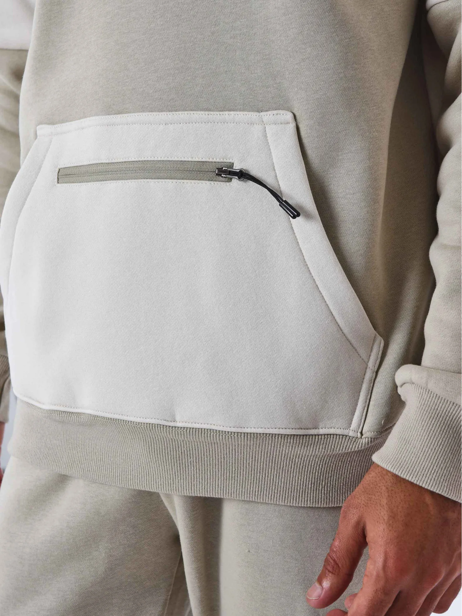 Sudadera con capucha Colourblock