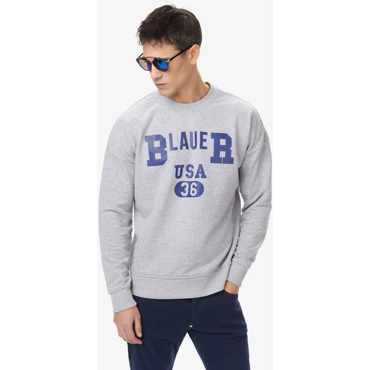 SUDADERA  CUELLO REDONDO  HOMBRE