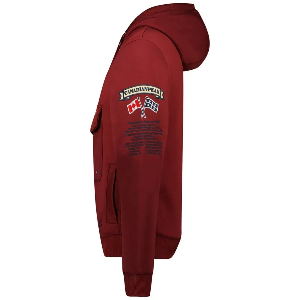 SUDADERA DE HOMBRE GALAPAGOS BURDEOS