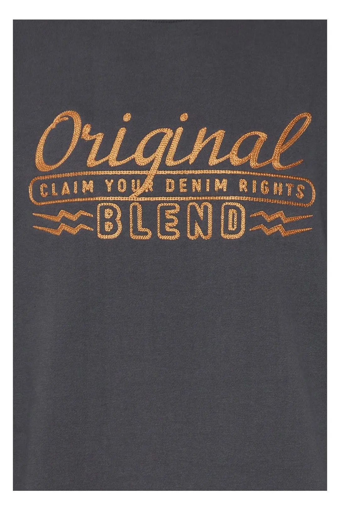 Sudadera hombre letras gris