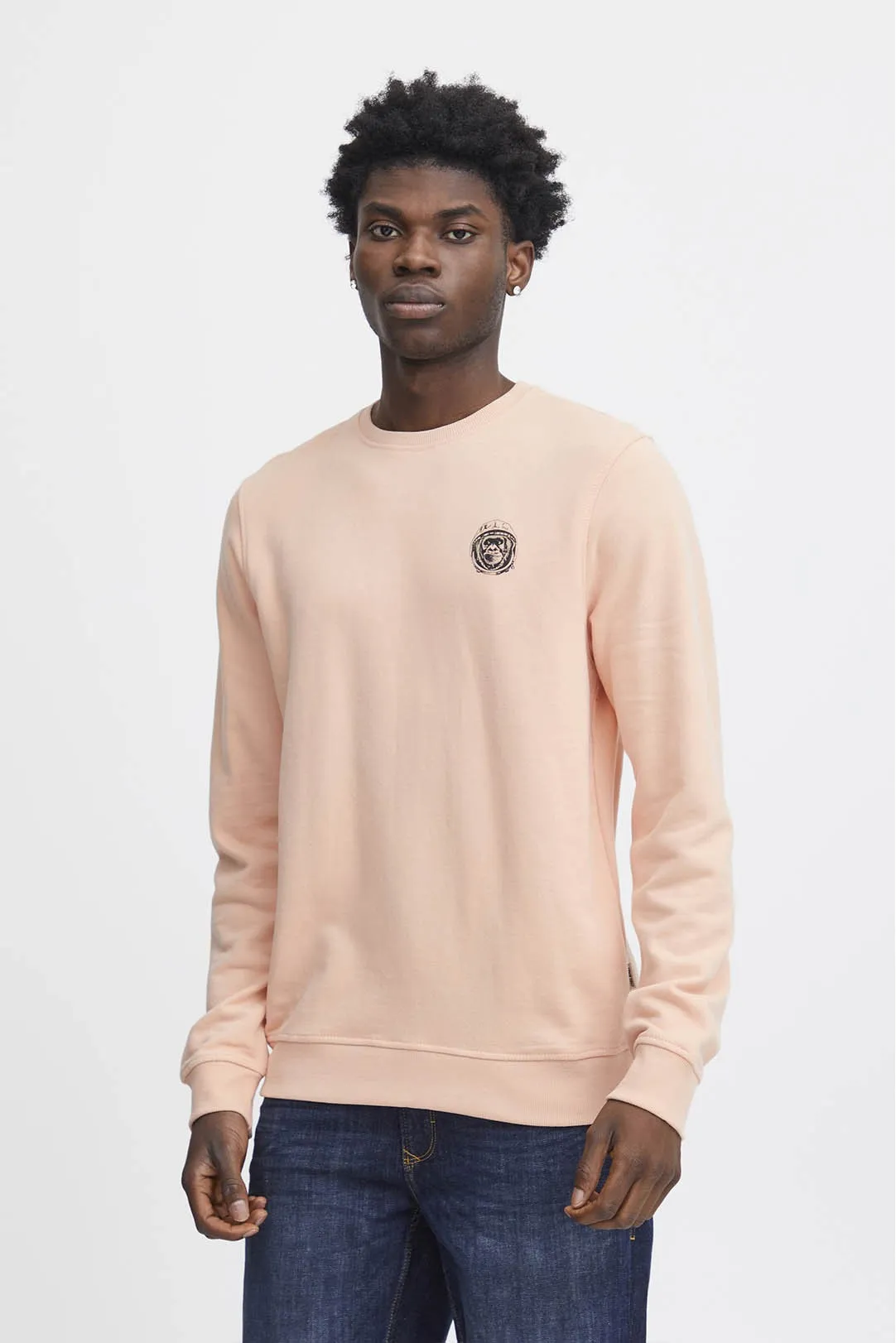 SUDADERA HOMBRE MONO ROSA