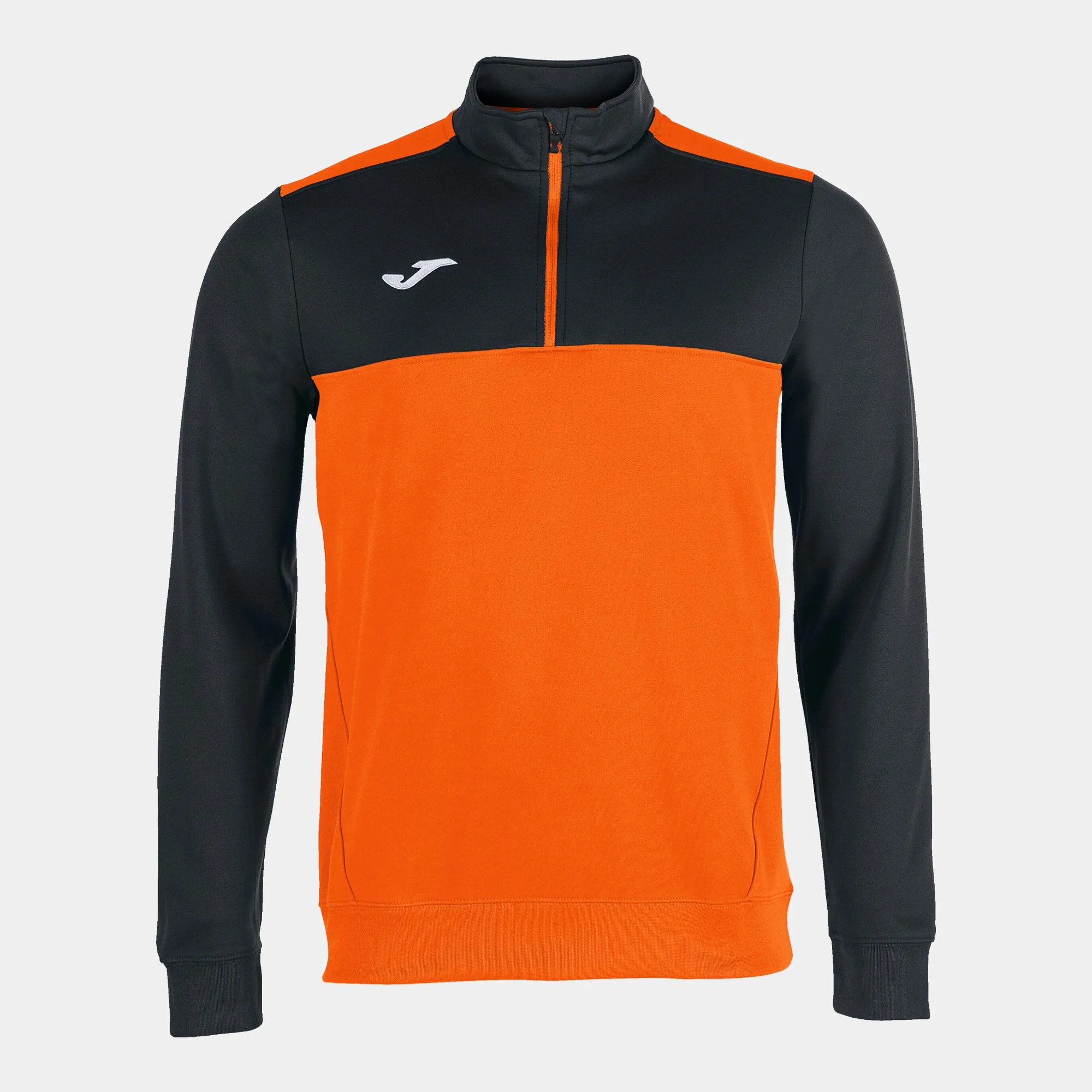 Sudadera hombre Winner naranja negro