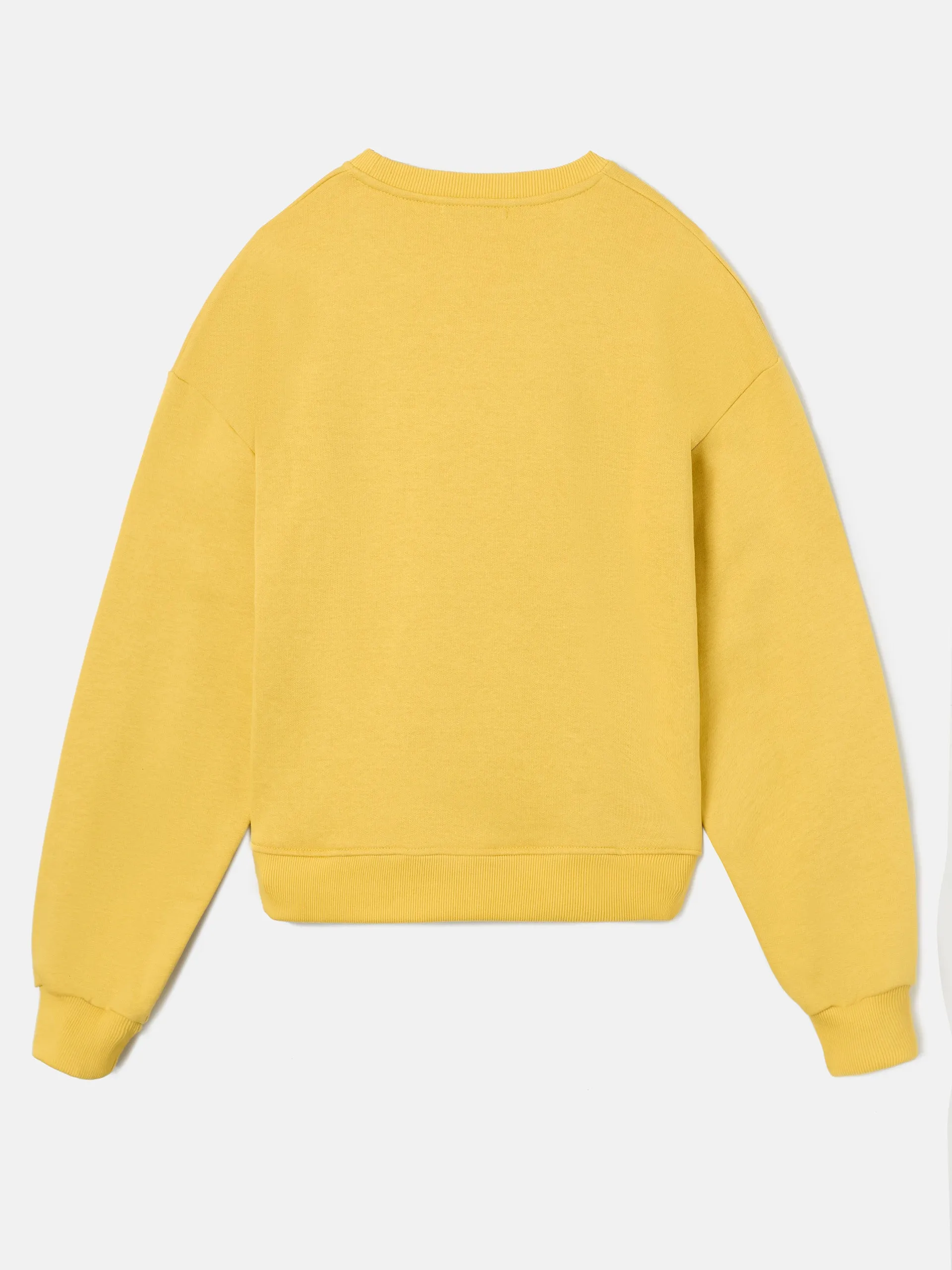 Sudadera woman escudo silbon amarilla