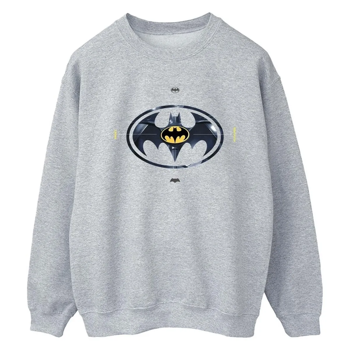 The Flash Batman Metal Logo