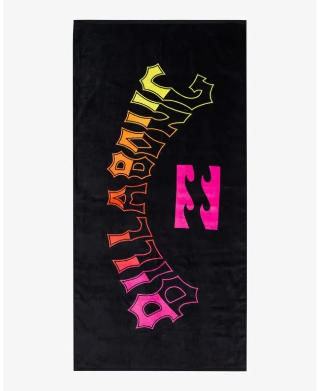 Toalla de Playa Billabong Arch Wave Negra 