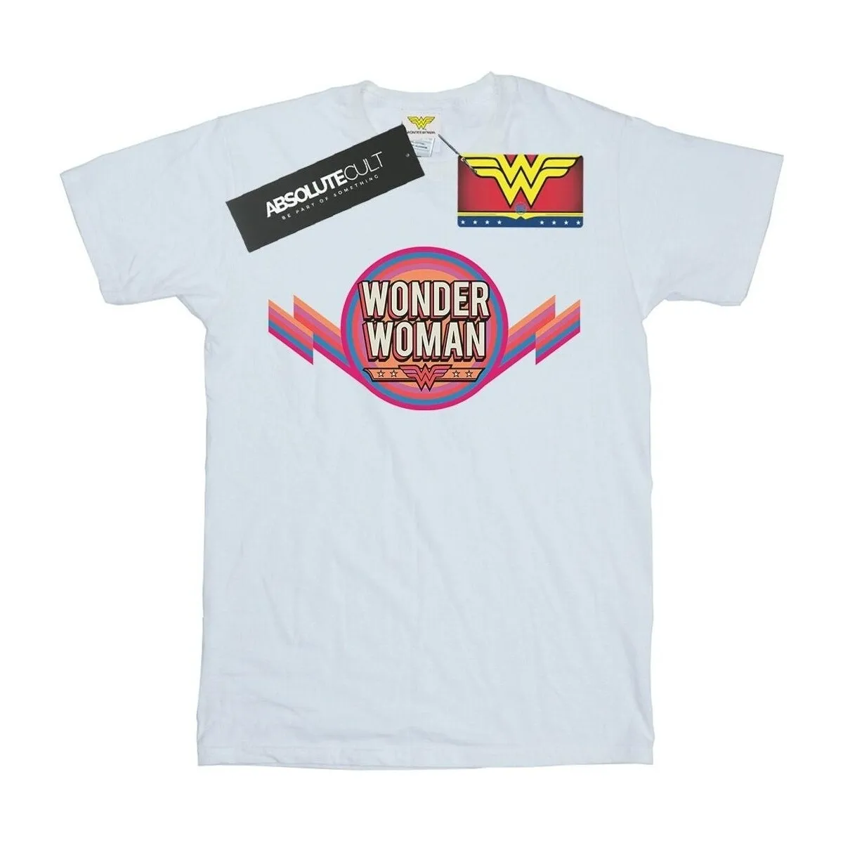 Wonder Woman Rainbow Logo