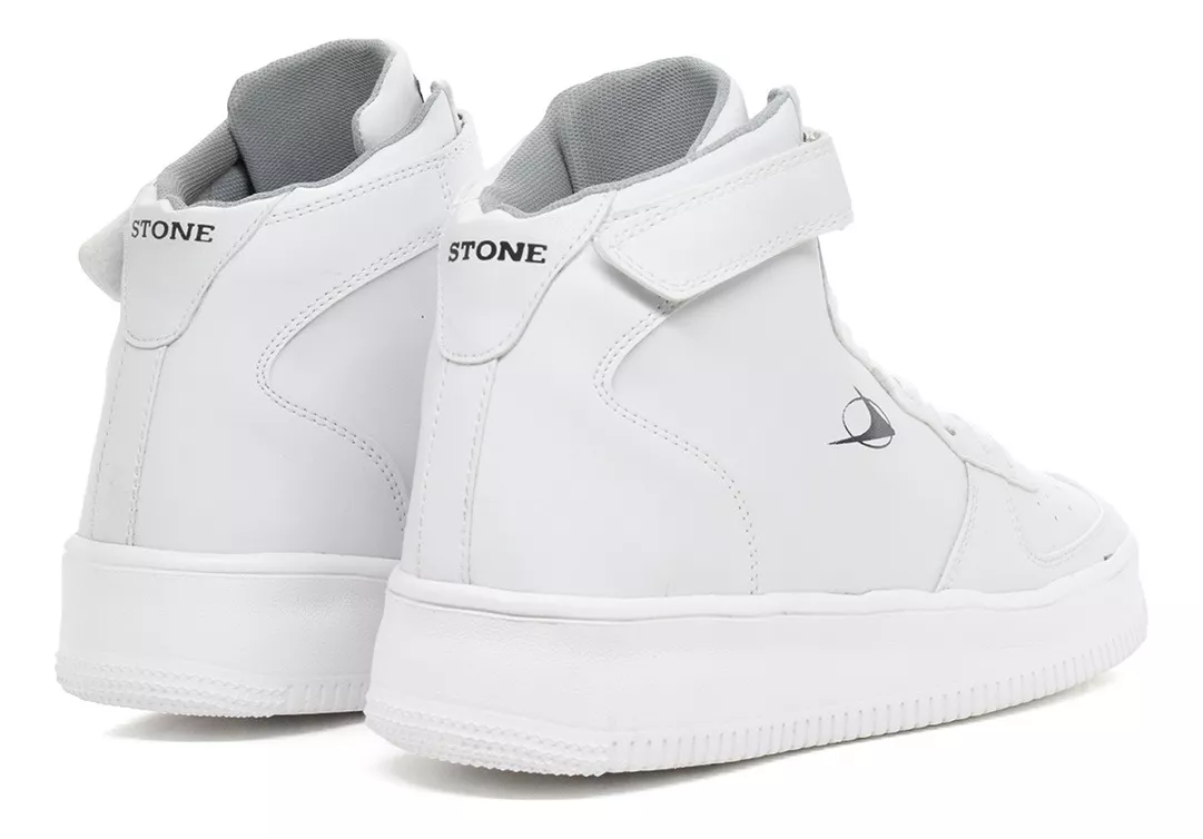 Zapatilla Botita Hombre Urbana Eco Cuero Stone 8070