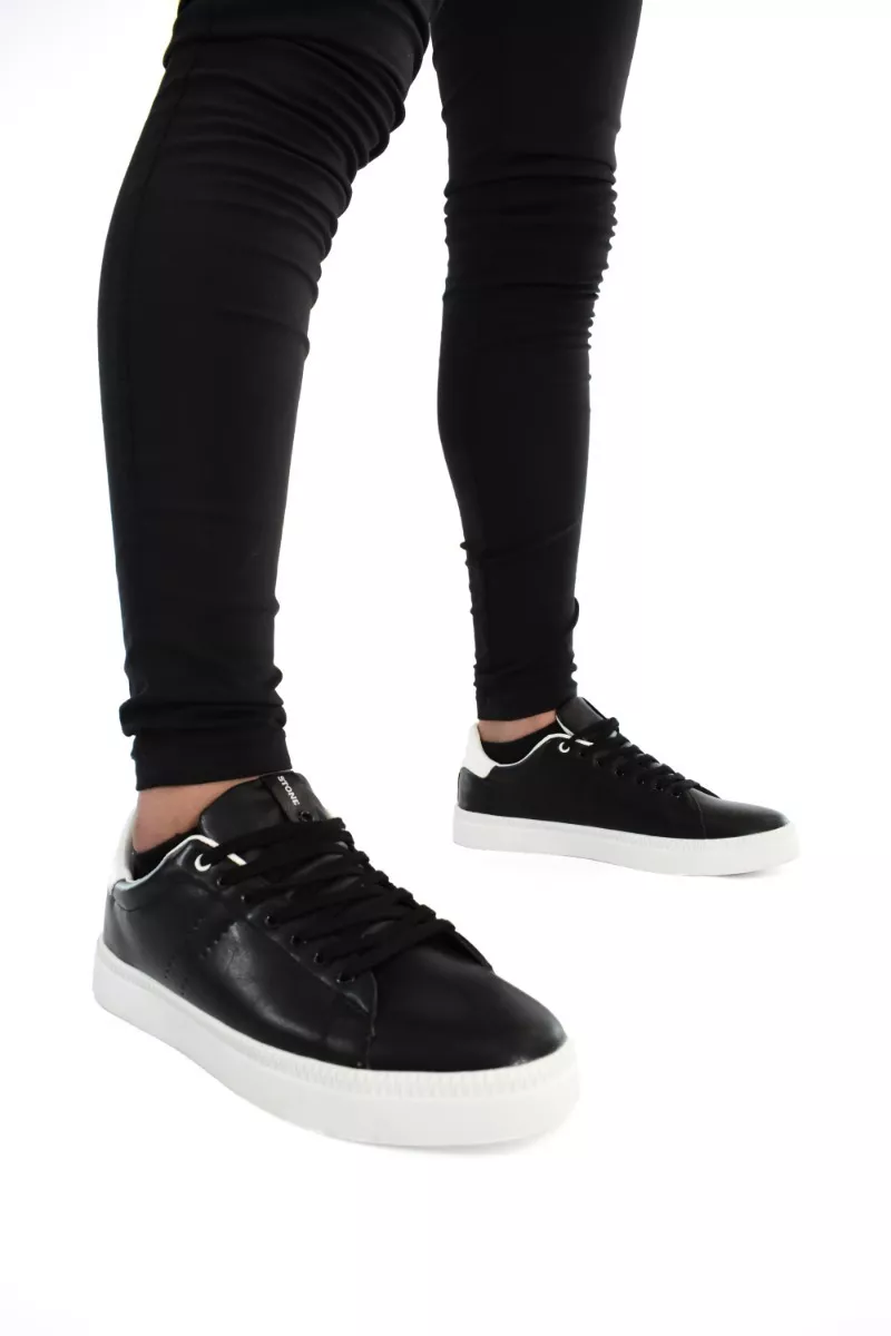 Zapatilla Urbana Hombre Eco Cuero Stone 8102