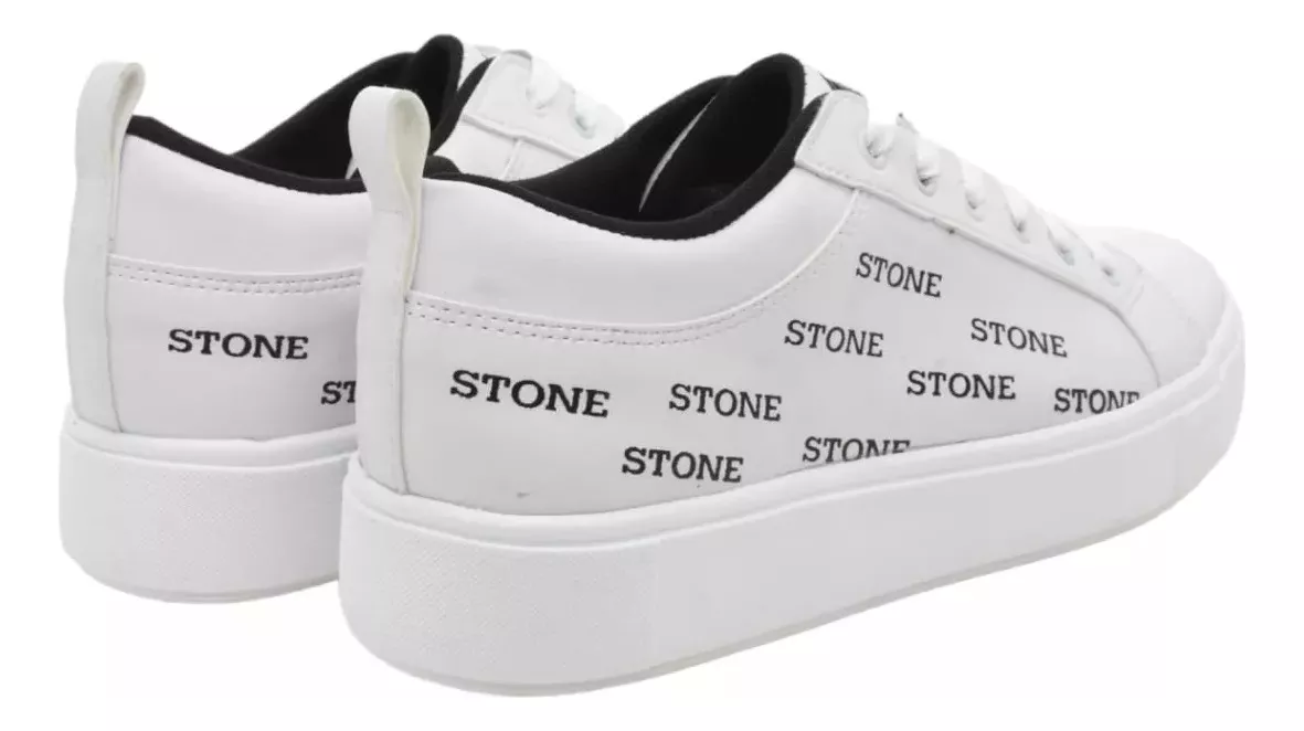 Zapatilla Urbana Hombre Liviana Comoda Plataforma Stone 8147