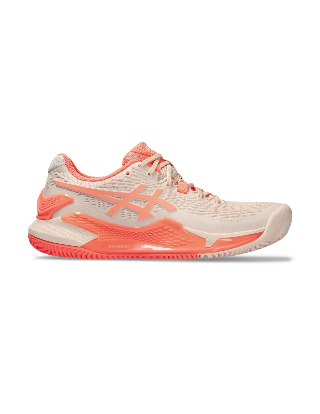ZAPATILLAS ASICS GELRESOLUTION 9 CLAY 1042A224700 MUJER