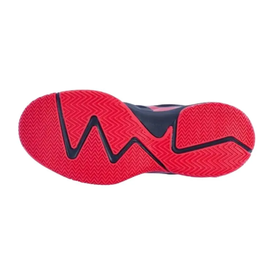 Zapatillas Pádel Softee Rotatory. Negro/rojo.