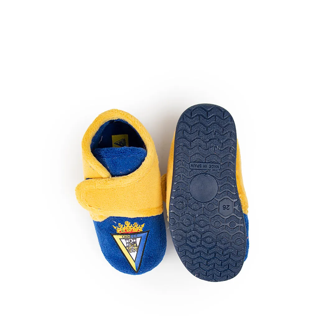 Zapatillas tipo Botita para nio/a del Cádiz CF Oficiales con Escudo