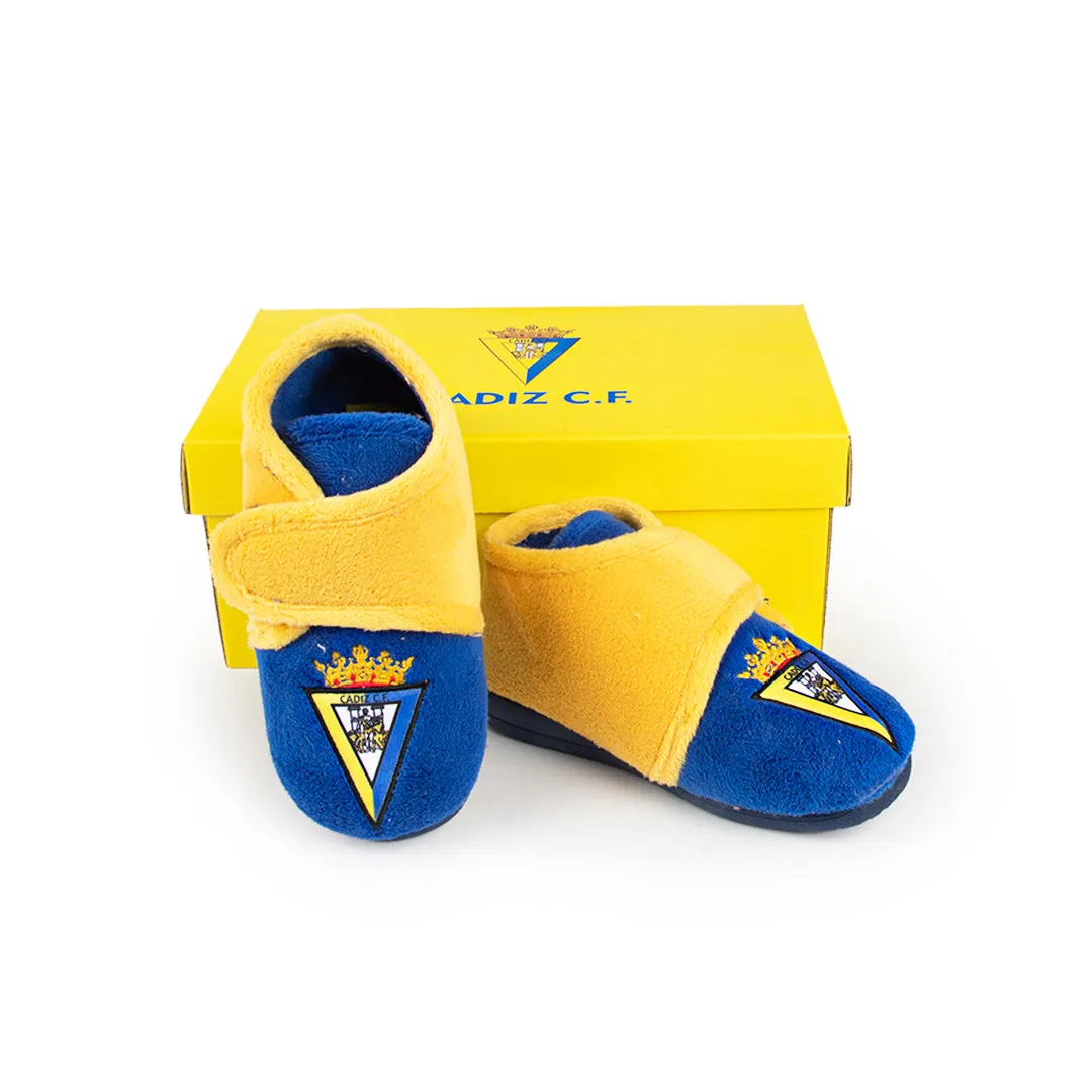 Zapatillas tipo Botita para nio/a del Cádiz CF Oficiales con Escudo