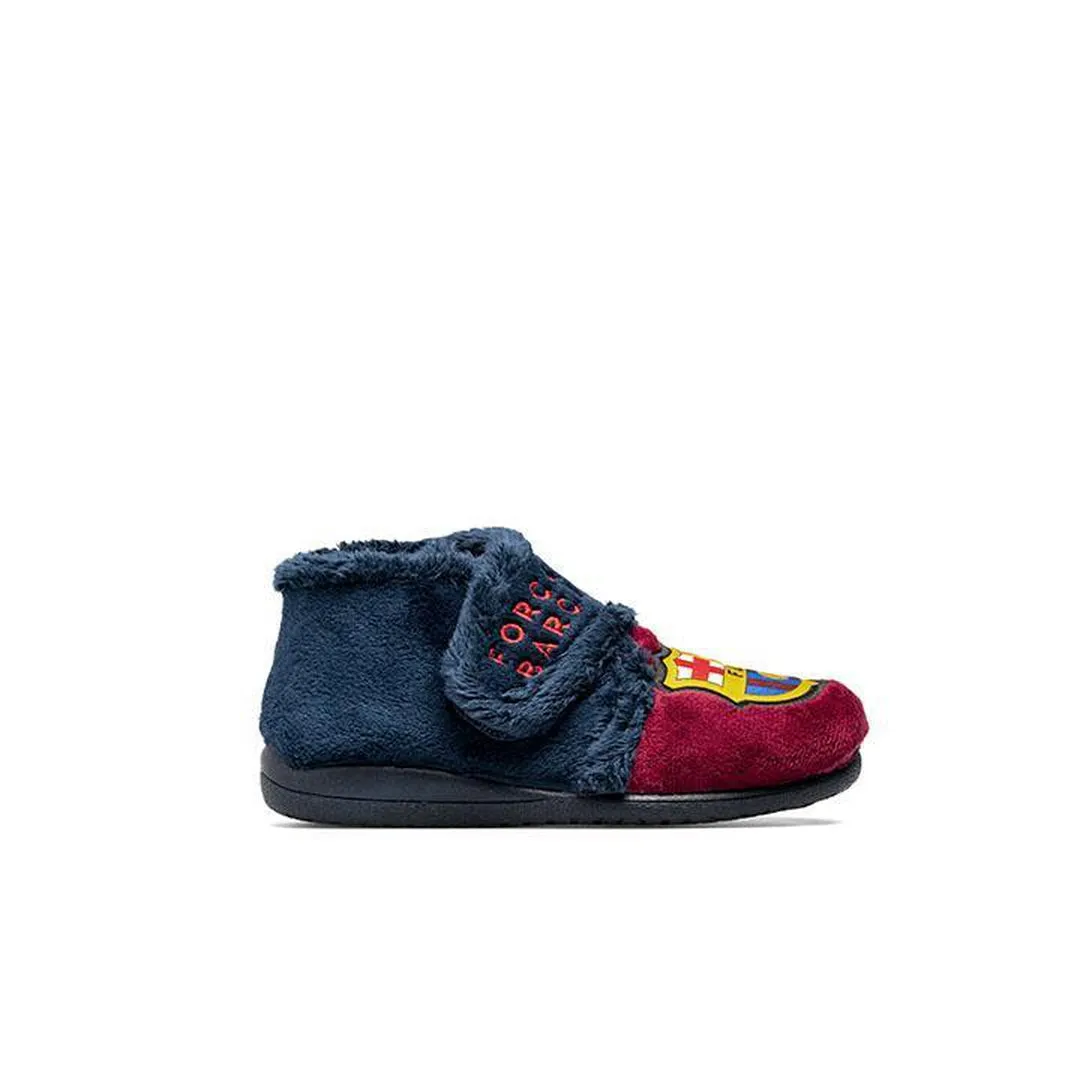 Zapatillas tipo Botita para nio/a FC Barcelona Oficiales con Escudo