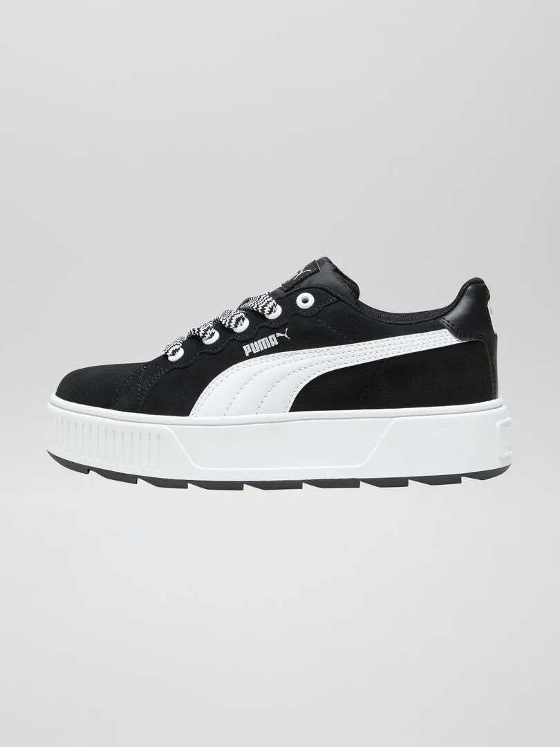 ZAPATILLAS 'PUMA' 'KARMEN' SUELA GRUESA  NEGRO
