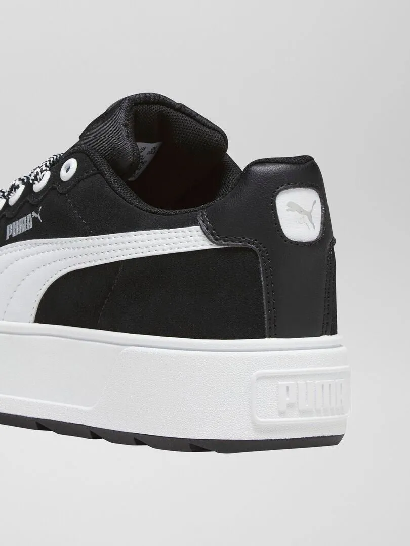 ZAPATILLAS 'PUMA' 'KARMEN' SUELA GRUESA  NEGRO