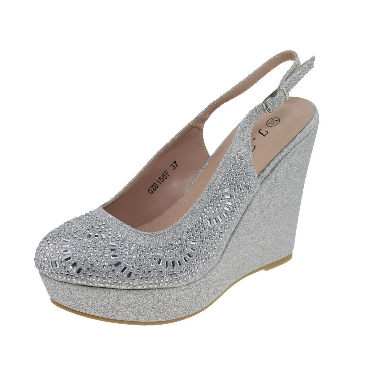 Zapato Plata Via Franca Art. 5gz6155plat